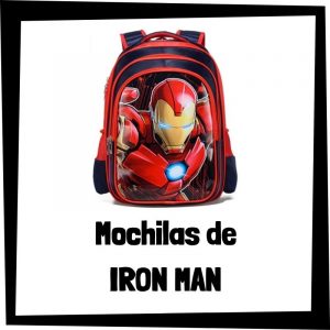 Las mejores mochilas de Iron man de Marvel - Mochilas baratas de Iron man de los Vengadores de Marvel