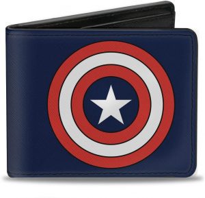 Cartera De Capitán América Escudo