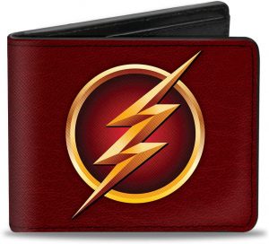 Cartera De Logo Serie De The Flash Roja