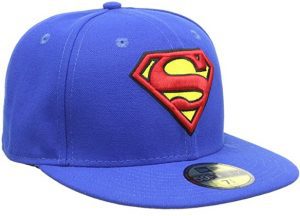 Gorra Azul De Logo De Superman