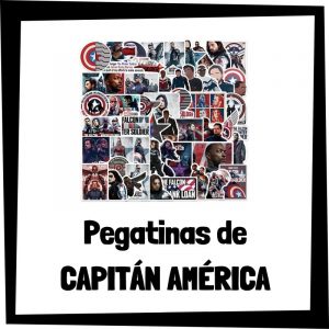 Las mejores pegatinas de Capitán América de Marvel - Pegatinas baratas de Capitán América - Comprar pegatina de Capitán América