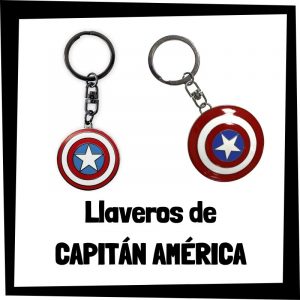Los mejores llaveros de Capitán América de Marvel - Llaveros baratos de Capitán América - Comprar llavero de Capitán América de los Vengadores de Marvel