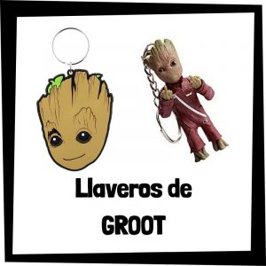 Los mejores llaveros de Groot de los Guardianes de la Galaxia de Marvel - Llaveros baratos de Groot - Comprar llavero de Groot