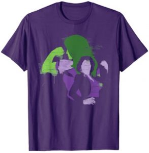 Camiseta De She Hulk De Jennifer Walters Pintura