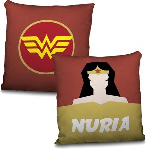 Cojín De Wonder Woman De Dc Personalizado