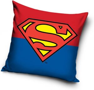 Cojín De Logo De Superman Bicolor