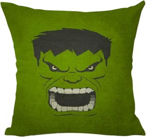 Cojín Verde De Hulk De Marvel