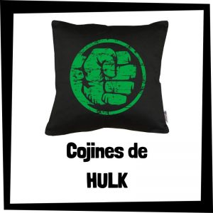 Cojines de Hulk - Los mejores cojines para el sofá de Hulk de Marvel