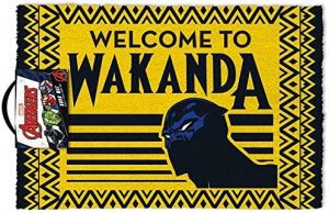 Felpudo De Welcome To Wakanda De Black Panther