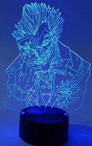 Lámpara De Joker Con Carta