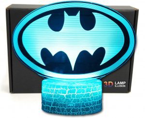 Lámpara De Logo De Batman De Dc Multicolor