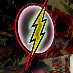 Lámpara De Logo De The Flash De Dc