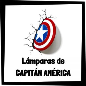 Las mejores lámparas de Capitán América de Marvel - Lámparas baratas de Capitán América - Comprar lámpara de Capitán América