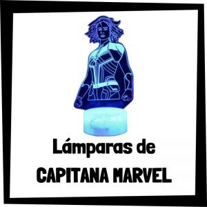 Las mejores lámparas de Capitana Marvel de Marvel - Lámparas baratas de Carol Danvers - Comprar lámpara de Capitana Marvel