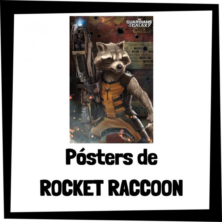Lee más sobre el artículo Pósters de Rocket Raccoon