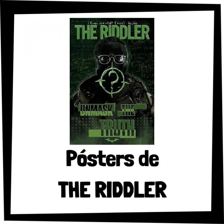 Lee más sobre el artículo Pósters de Enigma – The Riddler