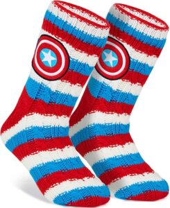 Calcetines Antideslizantes De Capitán América