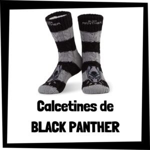 Calcetines de Black Panther - Los mejores calcetines de Marvel Comics - Calcetín de Black Panther barato
