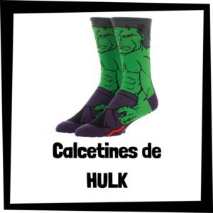 Calcetines de Hulk - Los mejores calcetines de Marvel Comics - Calcetín de Hulk barato