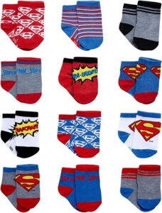 Calcetines De Superman Para Bebés