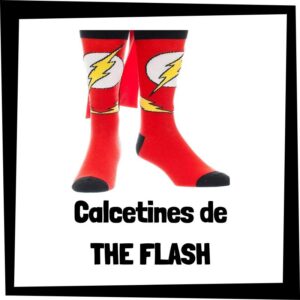 Calcetines de The Flash - Los mejores calcetines de DC Comics - Calcetín de Flash barato