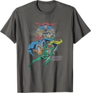 Camiseta De Justice League Comics