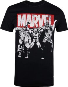 Camiseta De Marvel De Héroes