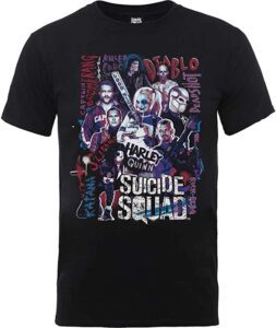 Camiseta De Suicide Squad De Dc