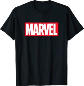 Camiseta De Logo De Marvel Comics