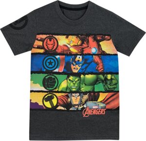 Camiseta De Protagonistas De Marvel Comics