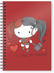 Cuaderno De Harley Quinn I Love My Puddin
