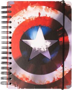Cuaderno De Escudo Del Capitán América