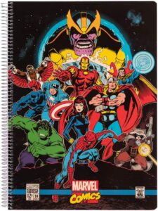 Cuaderno De Personajes De Marvel