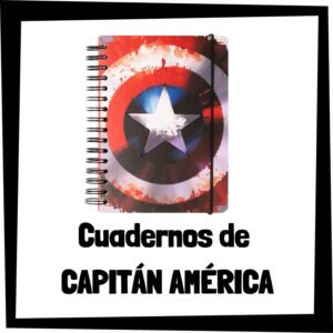 Cuadernos de Capitán América - Los mejores cuadernos y libretas del Capitán América de Marvel