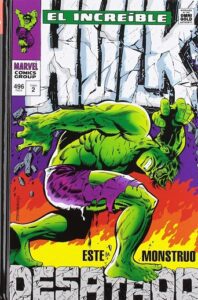 Cómic De El Increíble Hulk Desatado