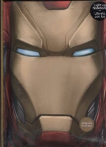 Cuaderno De Casco De Iron Man Con Luz