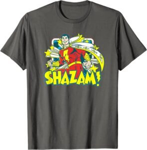 Camiseta De Shazam En El Cómic
