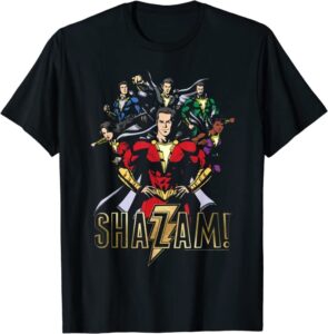 Camiseta De Equipo De Shazam