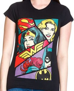 Camiseta De Heroínas De Dc Batgirl