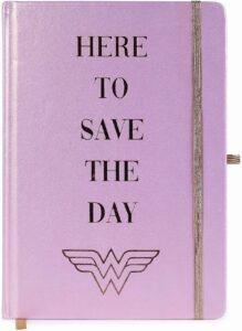 Cuaderno De Here To Save The Day De Wonder Woman