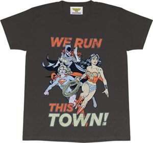 Camiseta De We Run This Town De Dc Supergirl