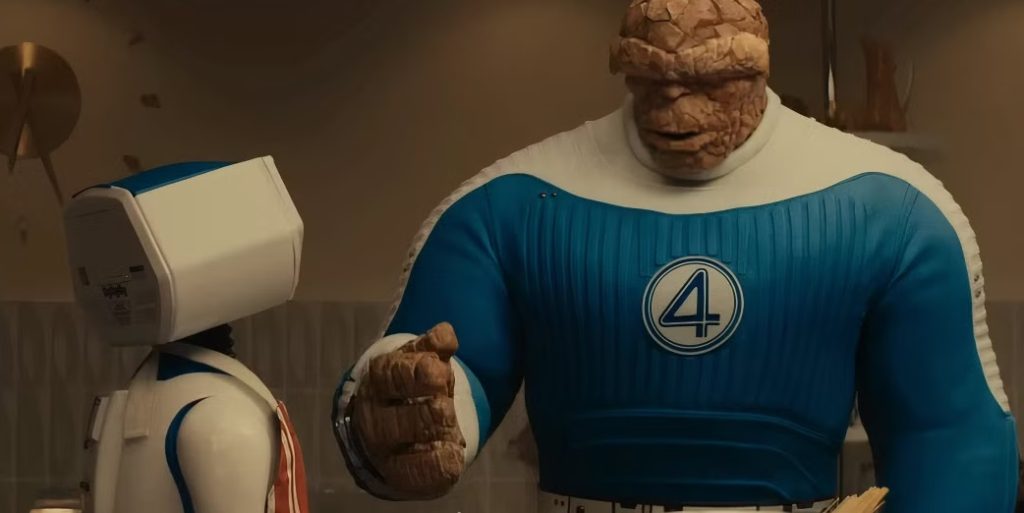 La Cosa Ebon Moss Bachrach En Los 4 Fantásticos